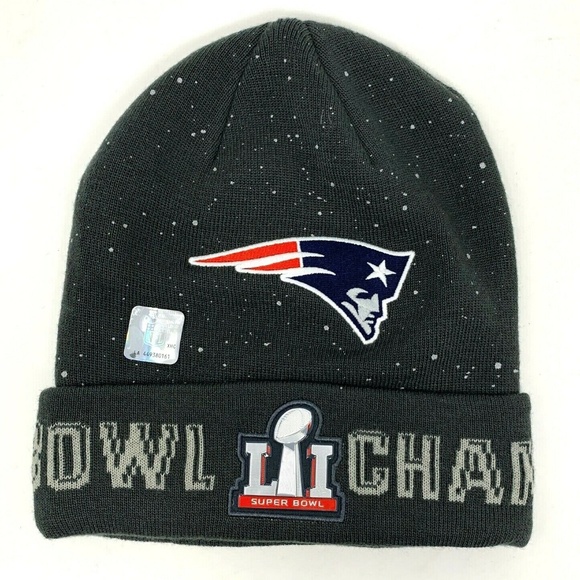 patriots super bowl winter hat
